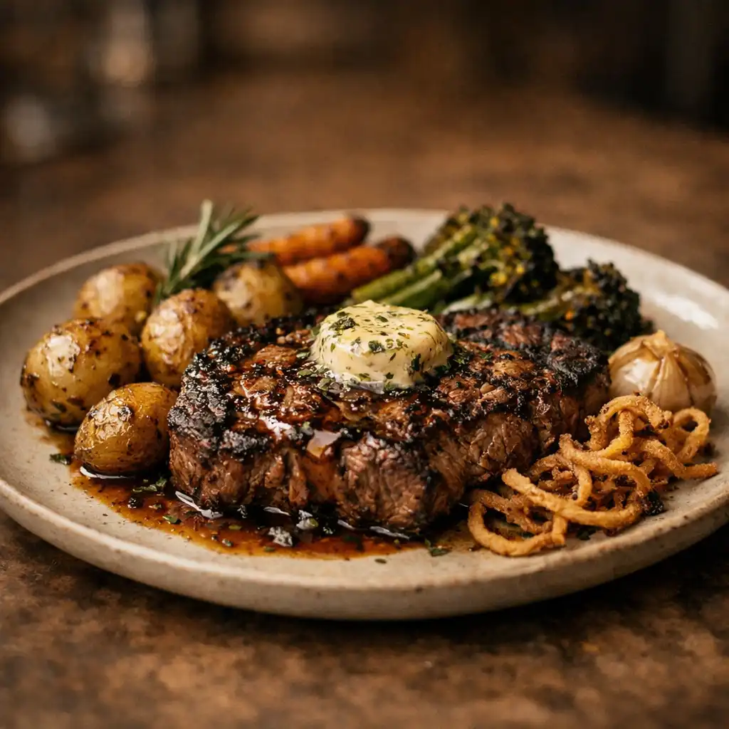 Close-up of a hearty, thoughtfully prepared dish served at the Poker Barn Karratha restaurant